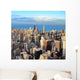 Chicago Skyline Sunset Wall Decal
