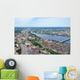 Boston City Aerial Wall Decal