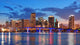 Miami Night Scene Wall Decal