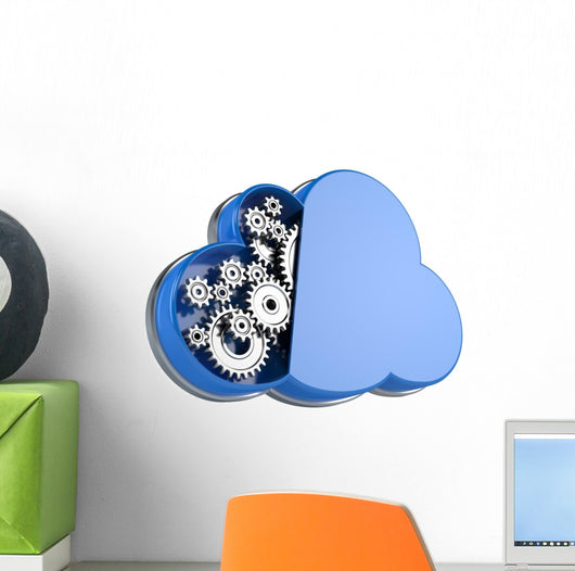 Cloud Computing Wall Decal
