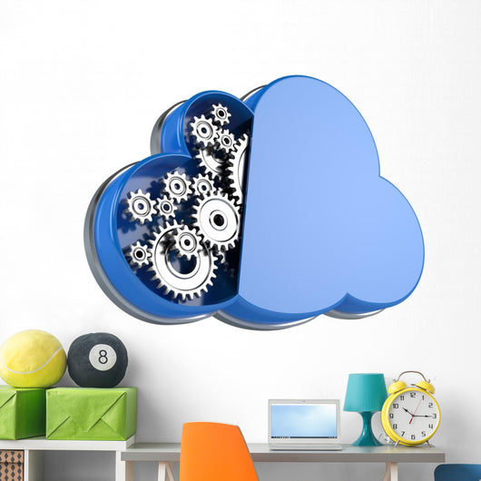 Cloud Computing Wall Decal