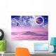Space and Stars Wall Decal