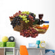 Wine and Grapes Wall Decal