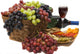 Wine and Grapes Wall Decal
