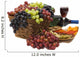 Wine and Grapes Wall Decal