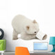 Polar Bear Cub with Plastic Jar Wall Decal