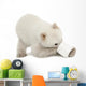 Polar Bear Cub with Plastic Jar Wall Decal