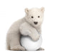Polar Bear Cub with a Snowball Wall Decal