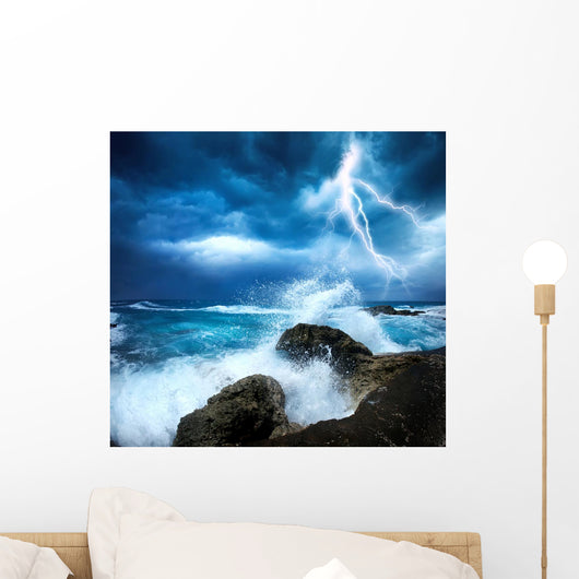 Ocean Storm Wall Decal
