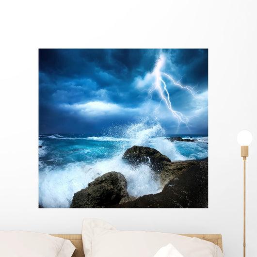 Ocean Storm Wall Decal