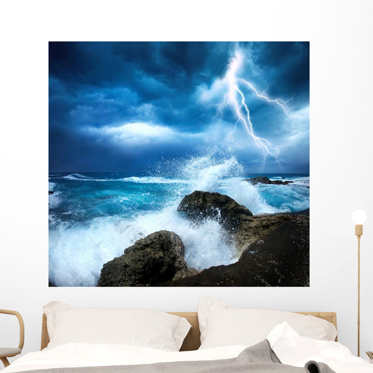 Ocean Storm Wall Decal