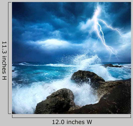 Ocean Storm Wall Decal