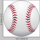 Baseball Wall Decal