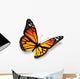 Yellow-orange Butterfly Wall Decal