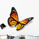 Yellow-orange Butterfly Wall Decal