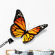 Yellow-orange Butterfly Wall Decal