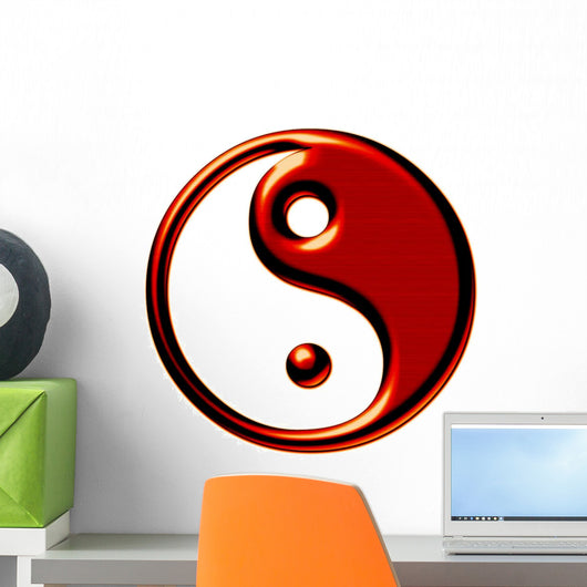 Yin-yang Symbol Harmony Wall Decal