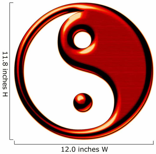 Yin-yang Symbol Harmony Wall Decal