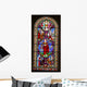 Stained Glass Window 6 Wall Decal
