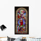 Stained Glass Window 6 Wall Decal