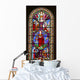Stained Glass Window 6 Wall Decal