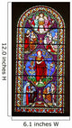 Stained Glass Window 6 Wall Decal