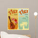 Two Cards for Tiki Wall Decal