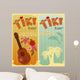 Two Cards for Tiki Wall Decal