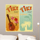 Two Cards for Tiki Wall Decal
