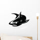 Black Shark Vector Image Wall Decal