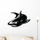 Black Shark Vector Image Wall Decal