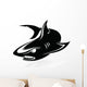 Black Shark Vector Image Wall Decal