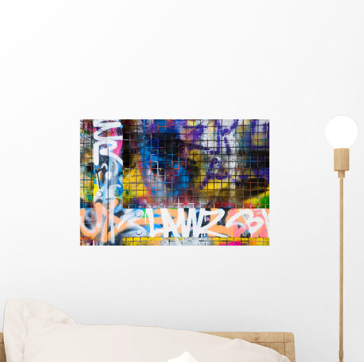 Graffiti Border Wall Decal