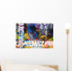 Graffiti Border Wall Decal