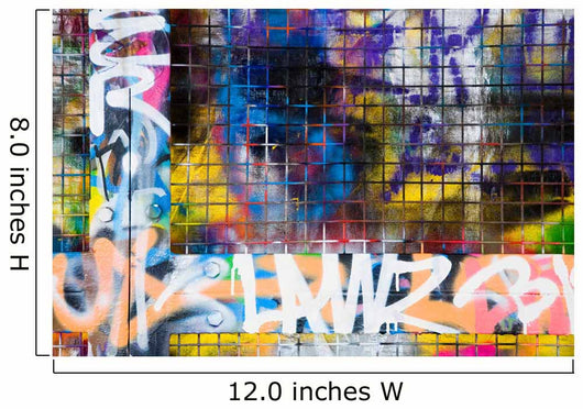 Graffiti Border Wall Decal