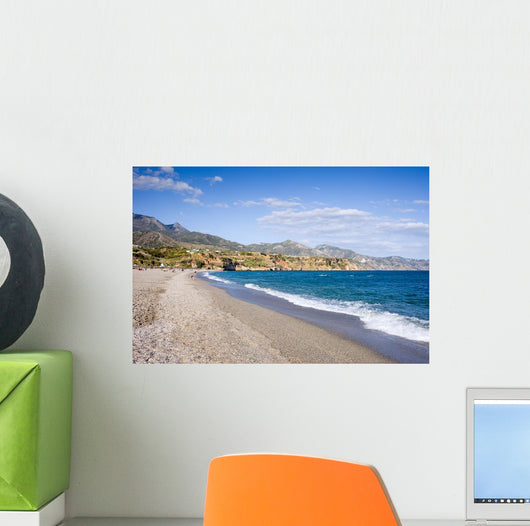 Burriana Beach Nerja Wall Decal