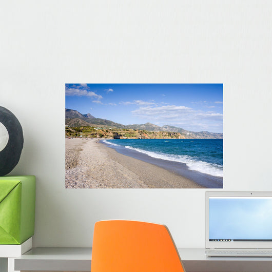 Burriana Beach Nerja Wall Decal