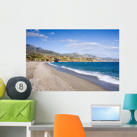 Burriana Beach Nerja Wall Decal