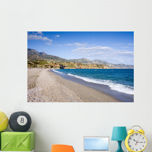 Burriana Beach Nerja Wall Decal