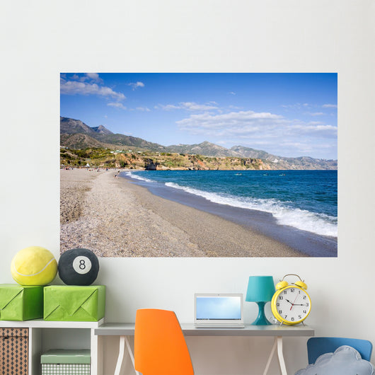Burriana Beach Nerja Wall Decal