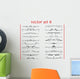 Vector Set 6 Calligraphic Design Wall Decal