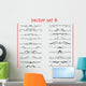 Vector Set 6 Calligraphic Design Wall Decal