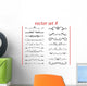 Vector Set 8 Calligraphic Design Wall Decal