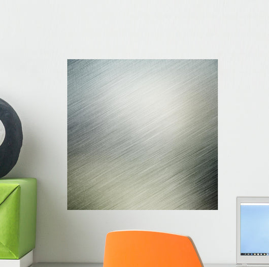 Brushed Metal Wall Decal