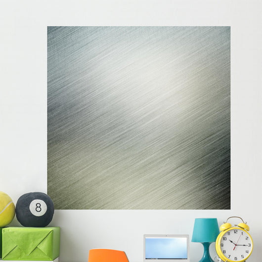 Brushed Metal Wall Decal