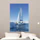 Catamaran Sea Wall Decal