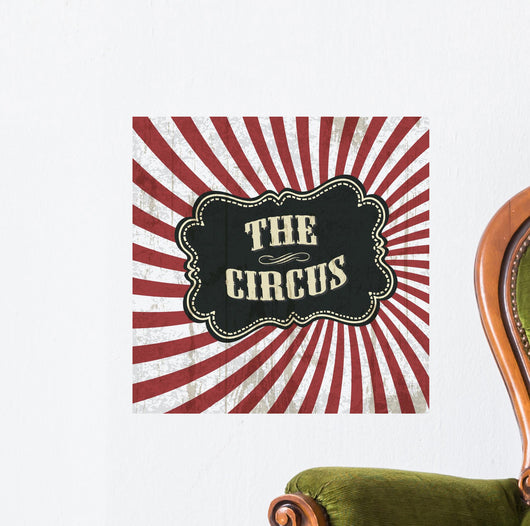 Classical Circus Vector Eps10 Wall Decal