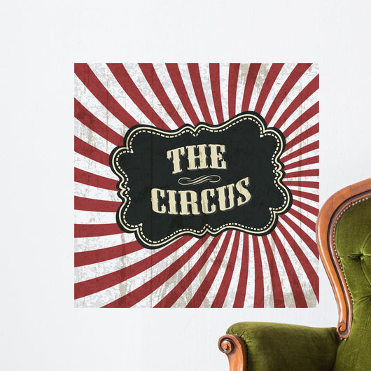 Classical Circus Vector Eps10 Wall Decal