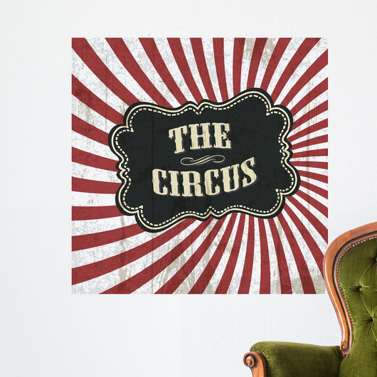 Classical Circus Vector Eps10 Wall Decal