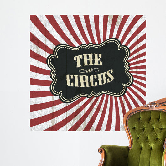 Classical Circus Vector Eps10 Wall Decal
